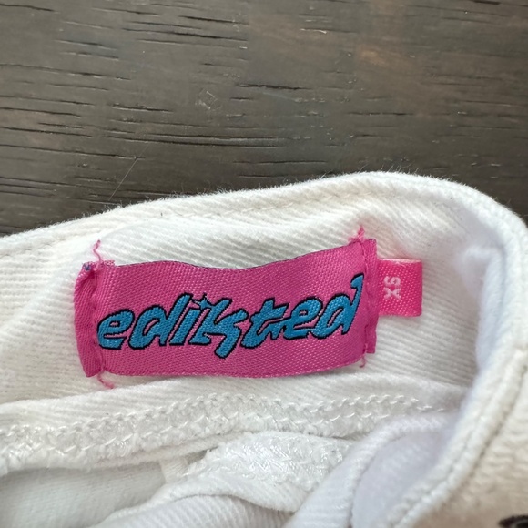 Edikted White jean skirt - Picture 3 of 3